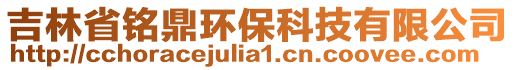 吉林省銘鼎環(huán)保科技有限公司