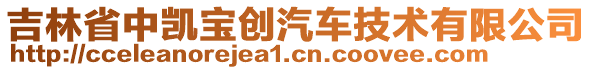 吉林省中凱寶創(chuàng)汽車技術(shù)有限公司