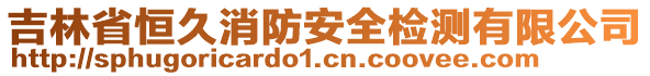 吉林省恒久消防安全檢測(cè)有限公司