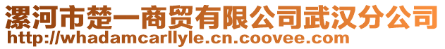 漯河市楚一商貿(mào)有限公司武漢分公司