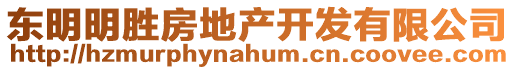 東明明勝房地產開發有限公司