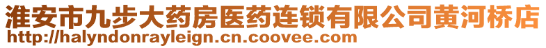 淮安市九步大藥房醫(yī)藥連鎖有限公司黃河橋店