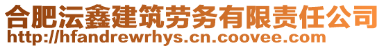 合肥沄鑫建筑勞務有限責任公司