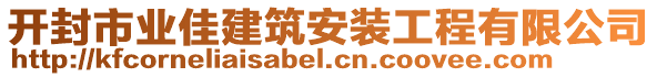 開封市業(yè)佳建筑安裝工程有限公司