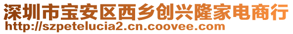 深圳市宝安区西乡创兴隆家电商行