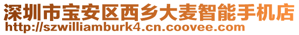 深圳市宝安区西乡大麦智能手机店