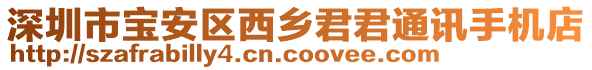 深圳市宝安区西乡君君通讯手机店