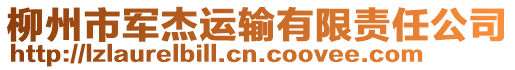 柳州市軍杰運輸有限責任公司