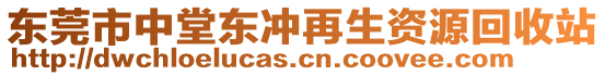 東莞市中堂東沖再生資源回收站