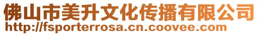 佛山市美升文化傳播有限公司