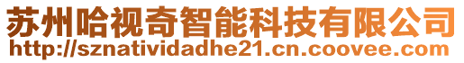 蘇州哈視奇智能科技有限公司