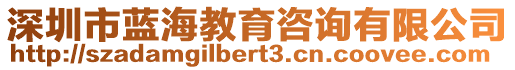 深圳市藍(lán)海教育咨詢有限公司