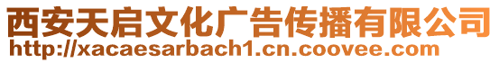 西安天啟文化廣告?zhèn)鞑ビ邢薰? style=