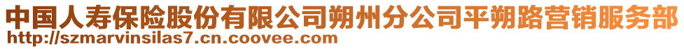 中國人壽保險股份有限公司朔州分公司平朔路營銷服務(wù)部