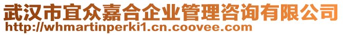 武漢市宜眾嘉合企業(yè)管理咨詢有限公司