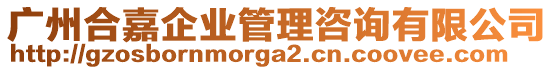 廣州合嘉企業(yè)管理咨詢有限公司