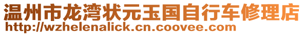 溫州市龍灣狀元玉國自行車修理店