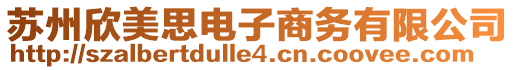 蘇州欣美思電子商務有限公司