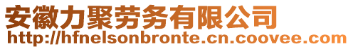 安徽力聚勞務(wù)有限公司