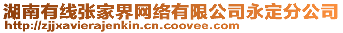 湖南有線張家界網絡有限公司永定分公司