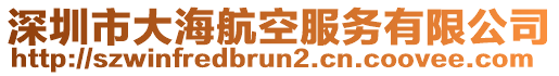 深圳市大海航空服務(wù)有限公司