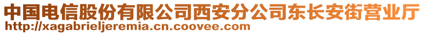 中國(guó)電信股份有限公司西安分公司東長(zhǎng)安街營(yíng)業(yè)廳