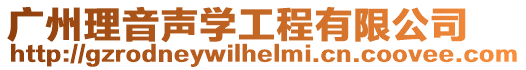廣州理音聲學工程有限公司