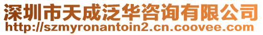 深圳市天成泛華咨詢(xún)有限公司