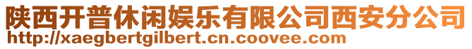 陜西開普休閑娛樂有限公司西安分公司