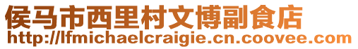 侯馬市西里村文博副食店