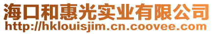 海口和惠光實(shí)業(yè)有限公司
