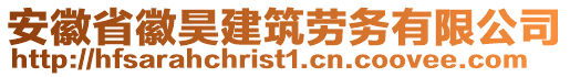 安徽省徽昊建筑勞務(wù)有限公司