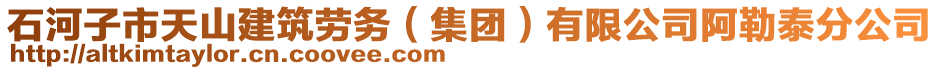 石河子市天山建筑勞務(集團)有限公司阿勒泰分公司