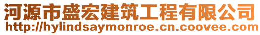 河源市盛宏建筑工程有限公司