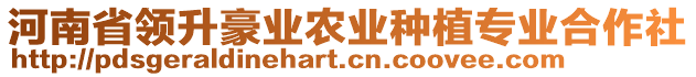 河南省領(lǐng)升豪業(yè)農(nóng)業(yè)種植專(zhuān)業(yè)合作社