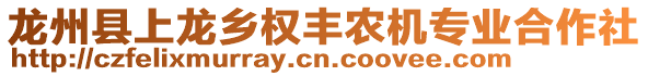 龍州縣上龍鄉(xiāng)權(quán)豐農(nóng)機(jī)專業(yè)合作社