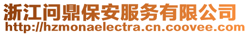 浙江問鼎保安服務有限公司