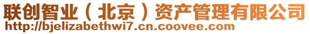 聯創智業(北京)資產管理有限公司
