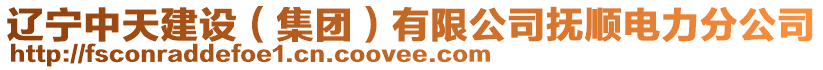 遼寧中天建設(shè)（集團）有限公司撫順電力分公司