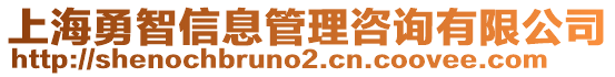 上海勇智信息管理咨詢有限公司
