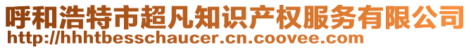 呼和浩特市超凡知識產權服務有限公司