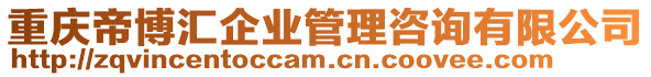 重慶帝博匯企業(yè)管理咨詢有限公司