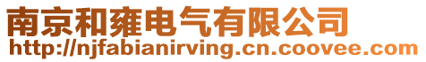 南京和雍電氣有限公司