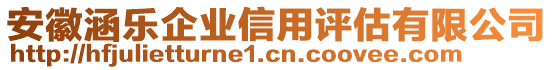 安徽涵樂企業(yè)信用評估有限公司