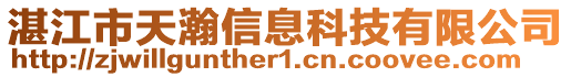 湛江市天瀚信息科技有限公司