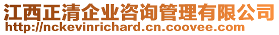 江西正清企業(yè)咨詢管理有限公司