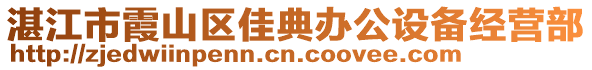 湛江市霞山區佳典辦公設備經營部