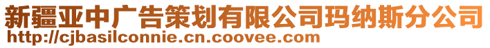 新疆亞中廣告策劃有限公司瑪納斯分公司