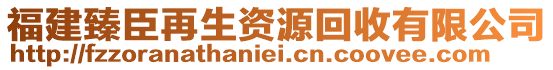 福建臻臣再生資源回收有限公司