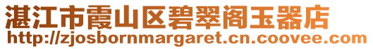 湛江市霞山區(qū)碧翠閣玉器店